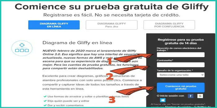 Paso 1: Para utilizar la herramienta - ¿Cómo Hacer un Organigrama con Gliffy? | Sitio web oficial: organigramas.com.es