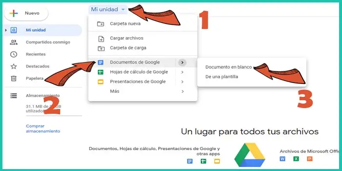 Paso 1: Preparando área de trabajo- ¿Cómo Hacer un Organigrama con Google Docs? | Sitio web oficial: organigramas.com.es